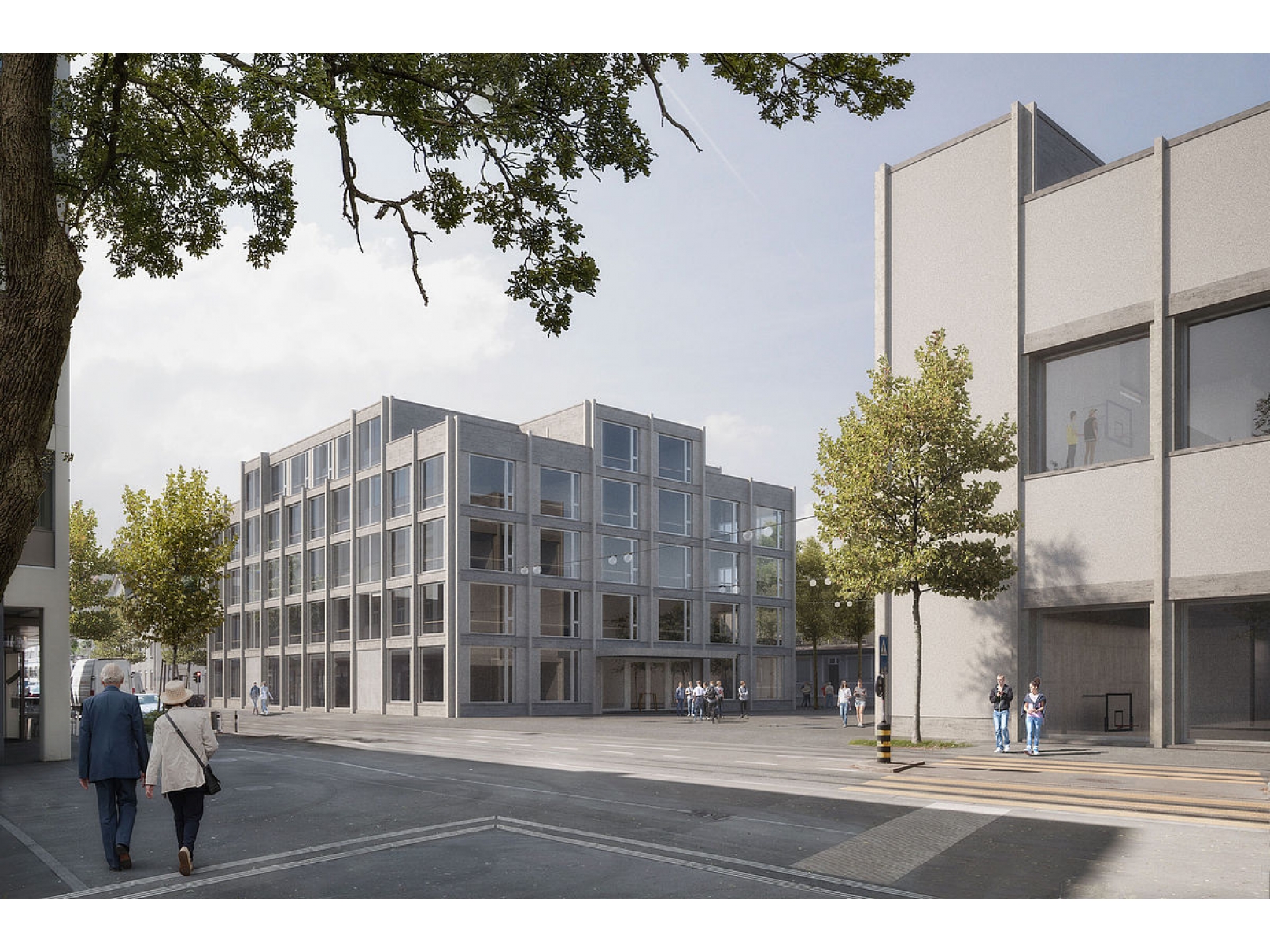 Architektur Projekt Berufsschule Zürich, stehrenberger architektur, Katharina Stehrenberger