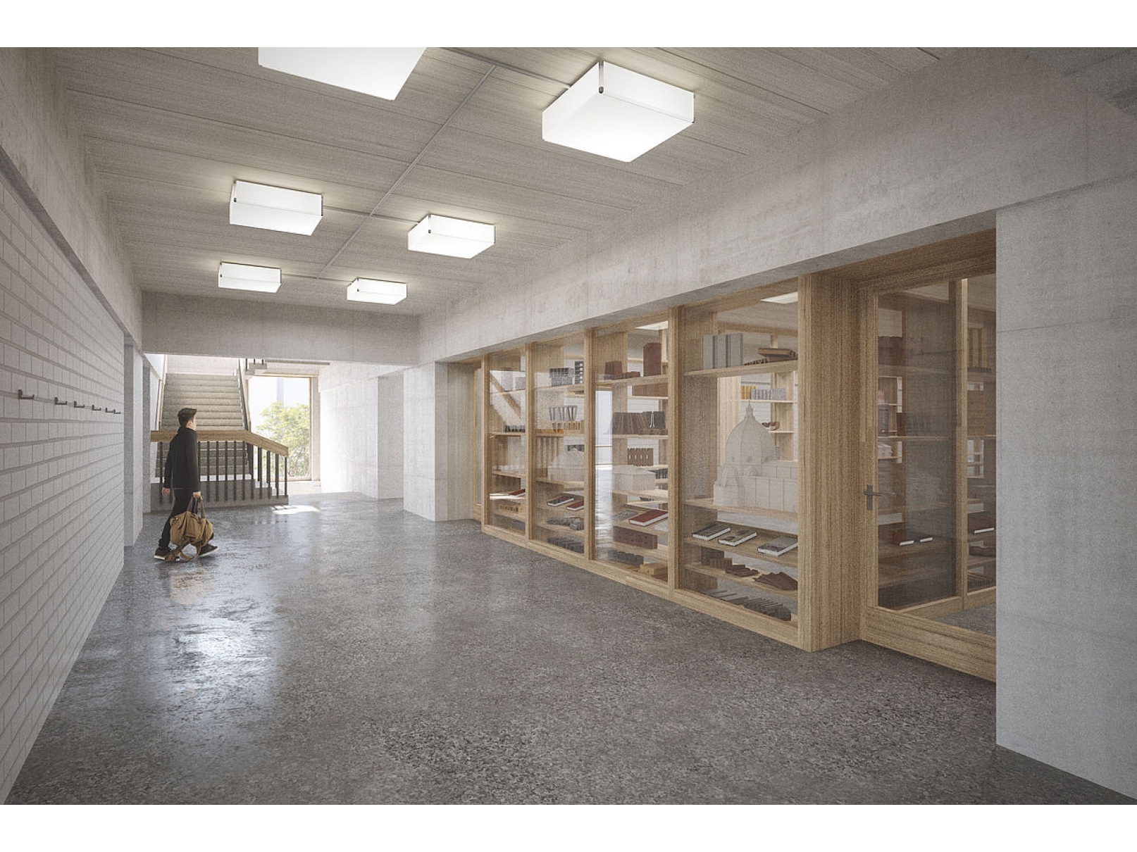 Architektur Projekt Berufsschule Zürich, stehrenberger architektur, Katharina Stehrenberger