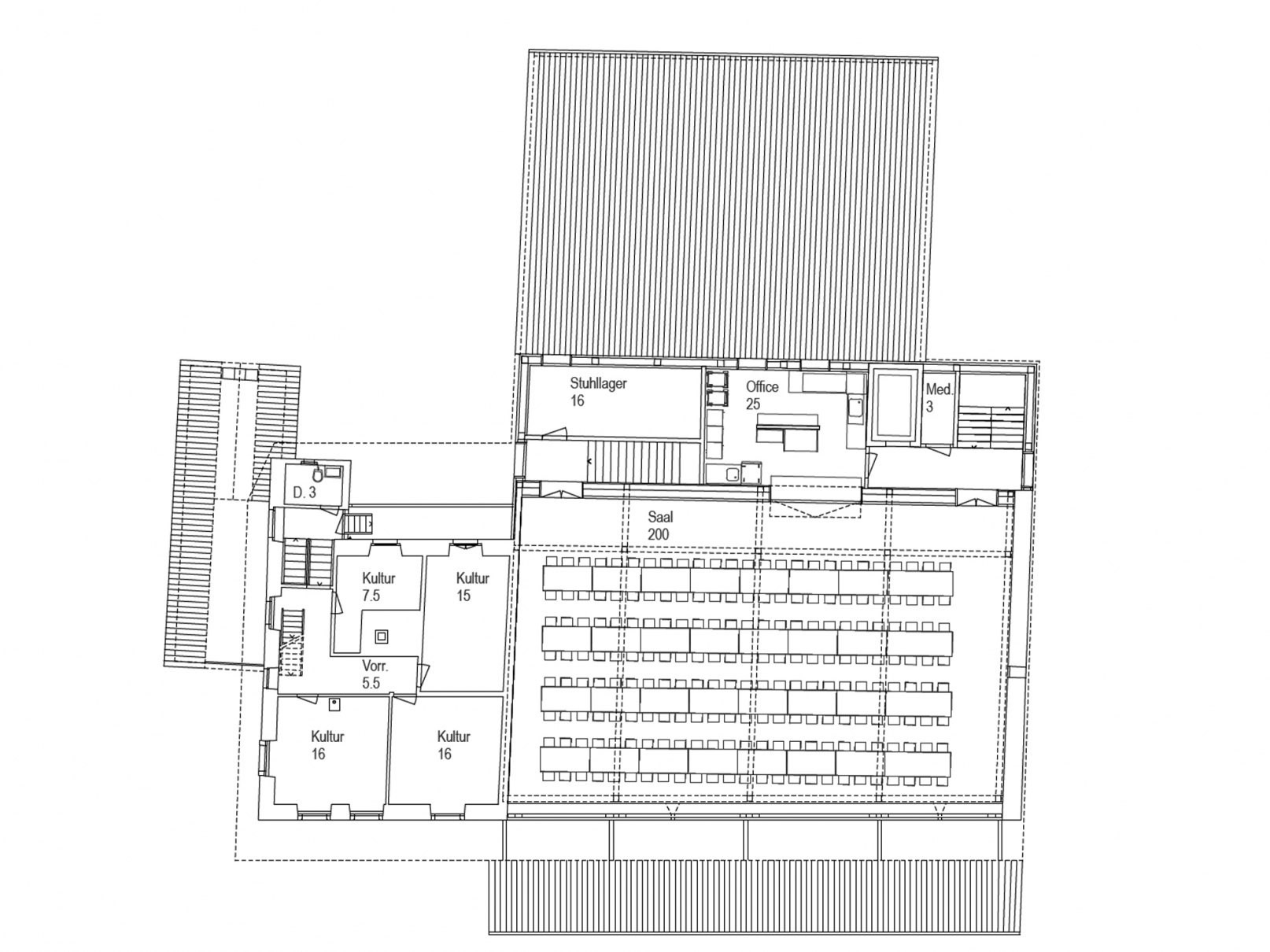 Architektur Projekt Dorfschür, stehrenberger architektur, Katharina Stehrenberger