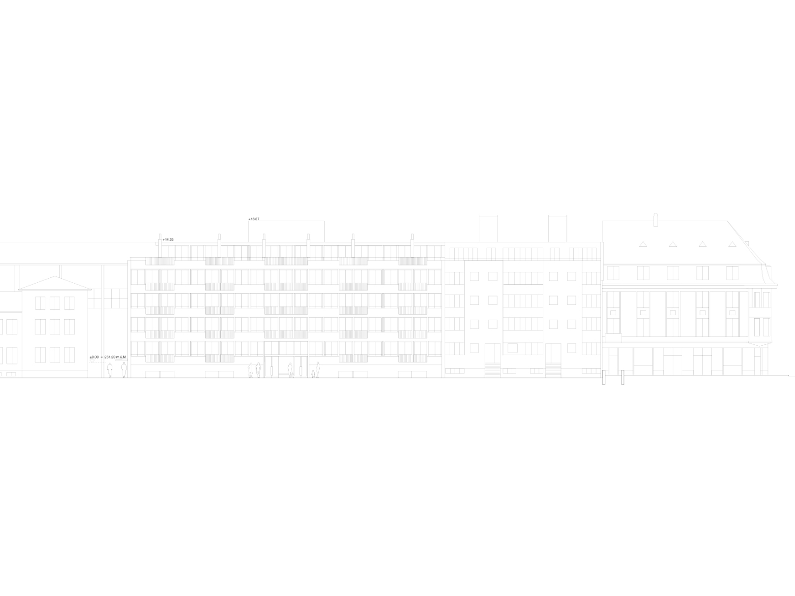 Architektur Projekt Hochbergerstrasse Basel, stehrenberger architektur, Katharina Stehrenberger