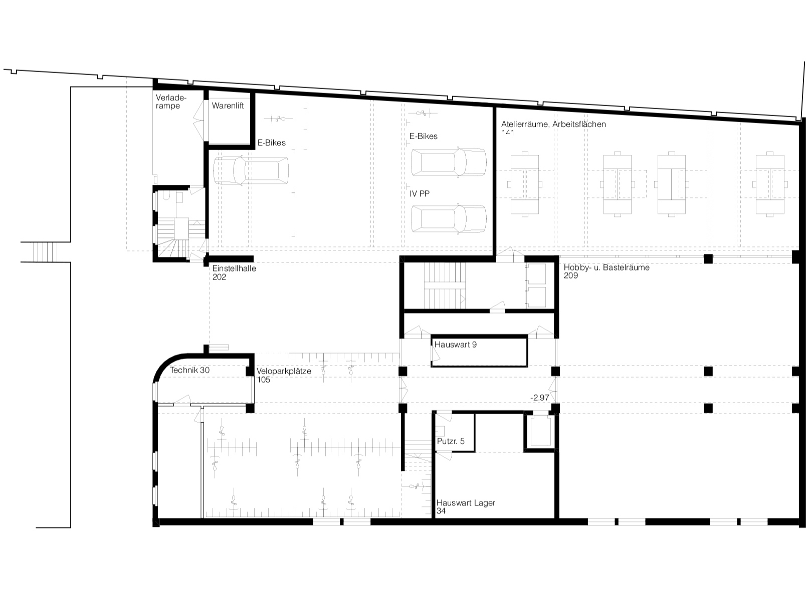 Architektur Projekt Hochbergerstrasse Basel, stehrenberger architektur, Katharina Stehrenberger
