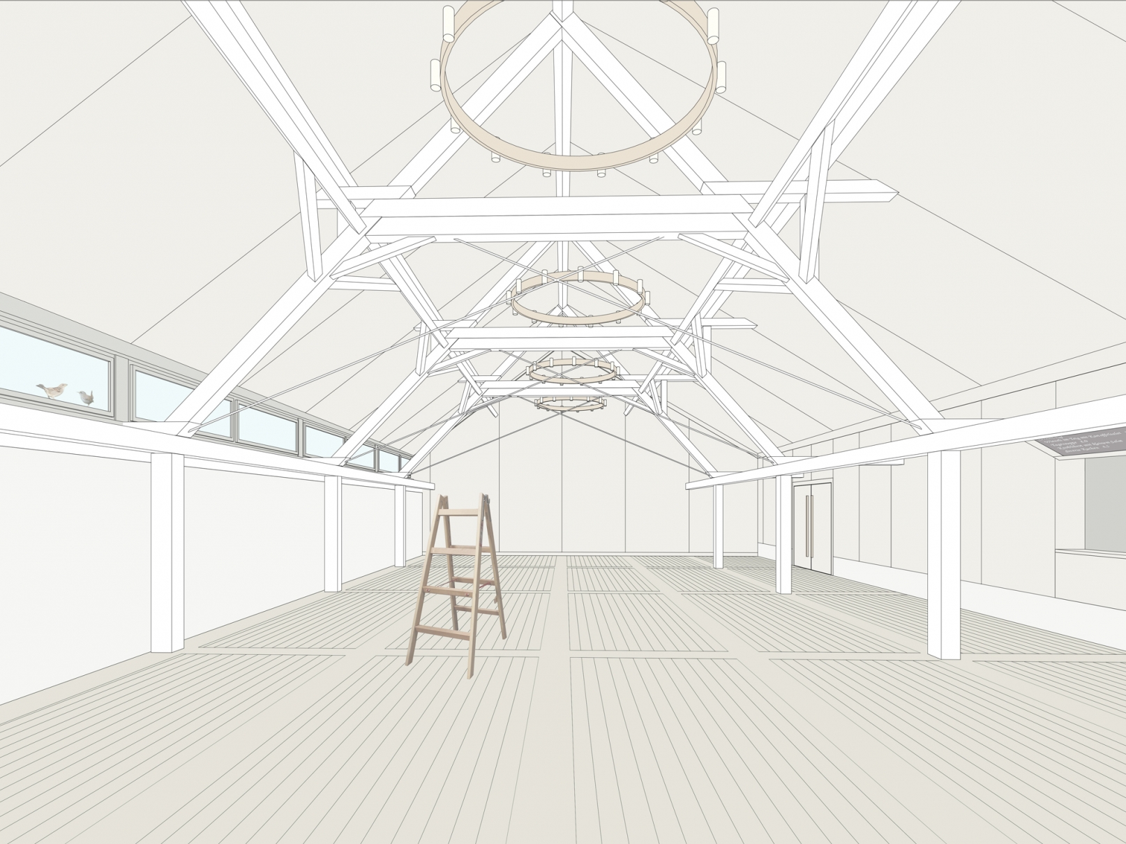 Architektur Projekt Dorfschür, stehrenberger architektur, Katharina Stehrenberger