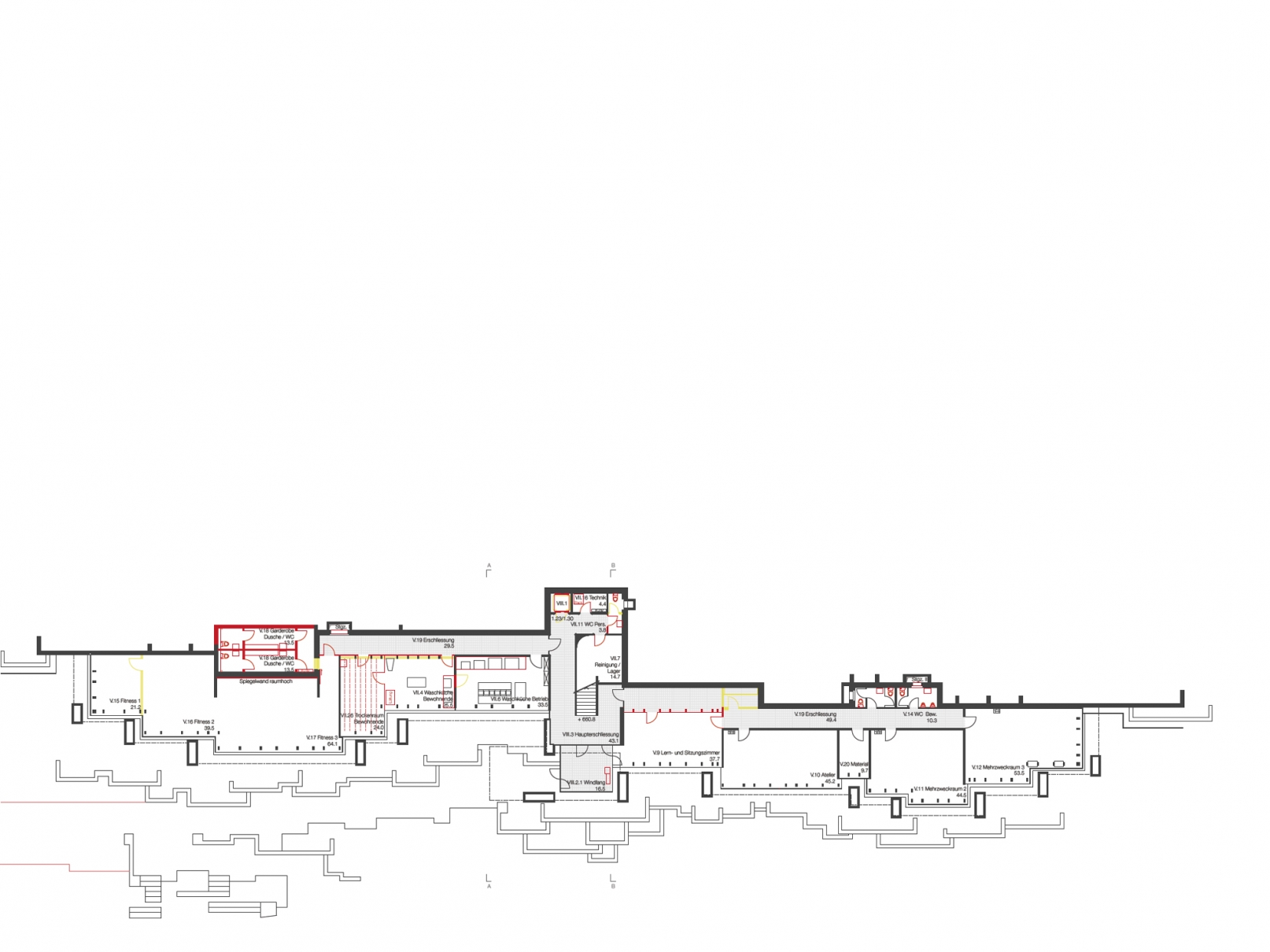 Architektur Projekt Konvikt Chur, stehrenberger architektur, Katharina Stehrenberger