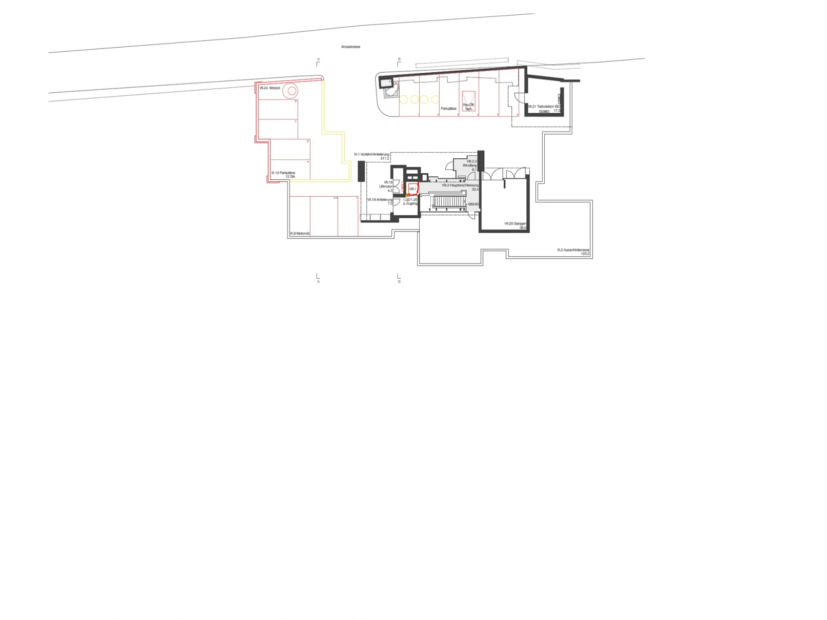 Architektur Projekt Konvikt Chur, stehrenberger architektur, Katharina Stehrenberger