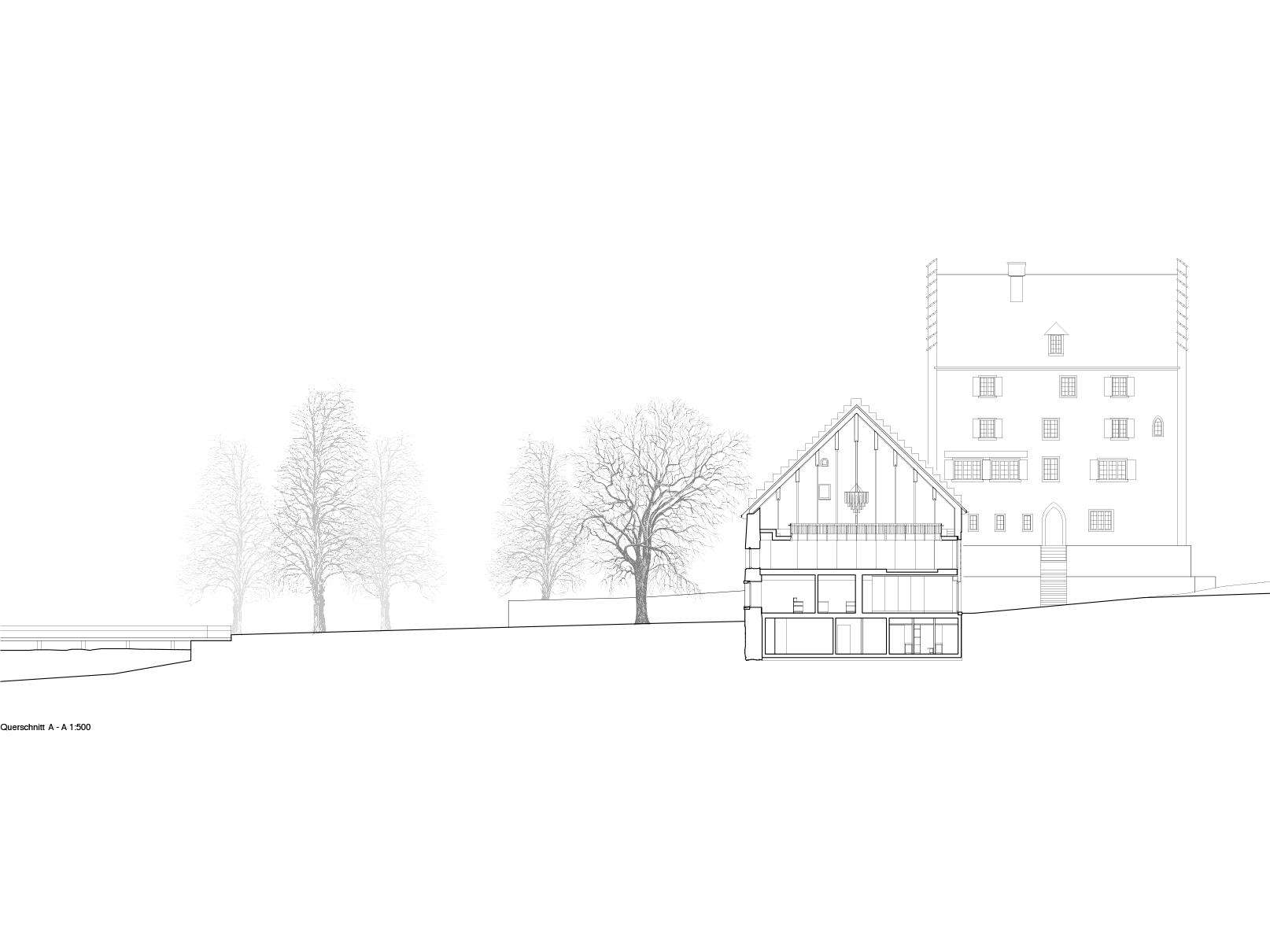 Architektur Projekt Landenberghaus, stehrenberger architektur, Katharina Stehrenberger