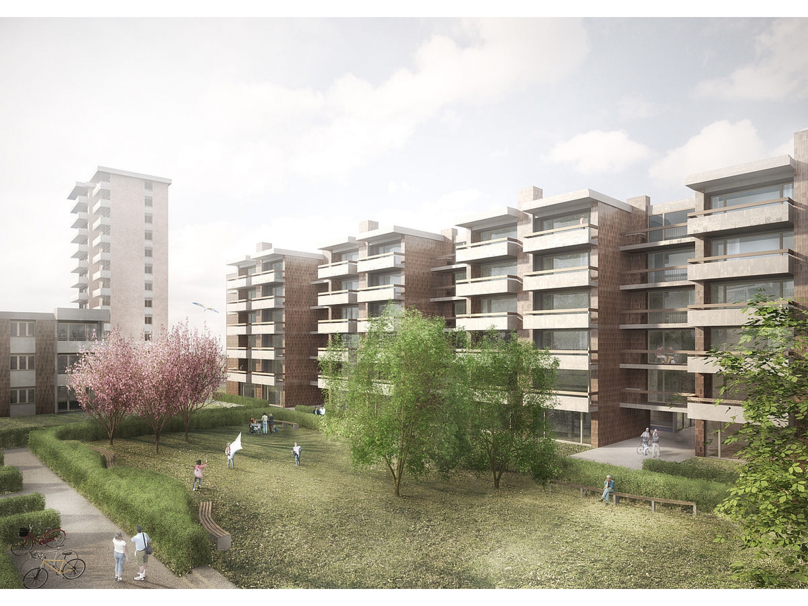 Architektur Projekt Langfurren Wetzikon, stehrenberger architektur, Katharina Stehrenberger