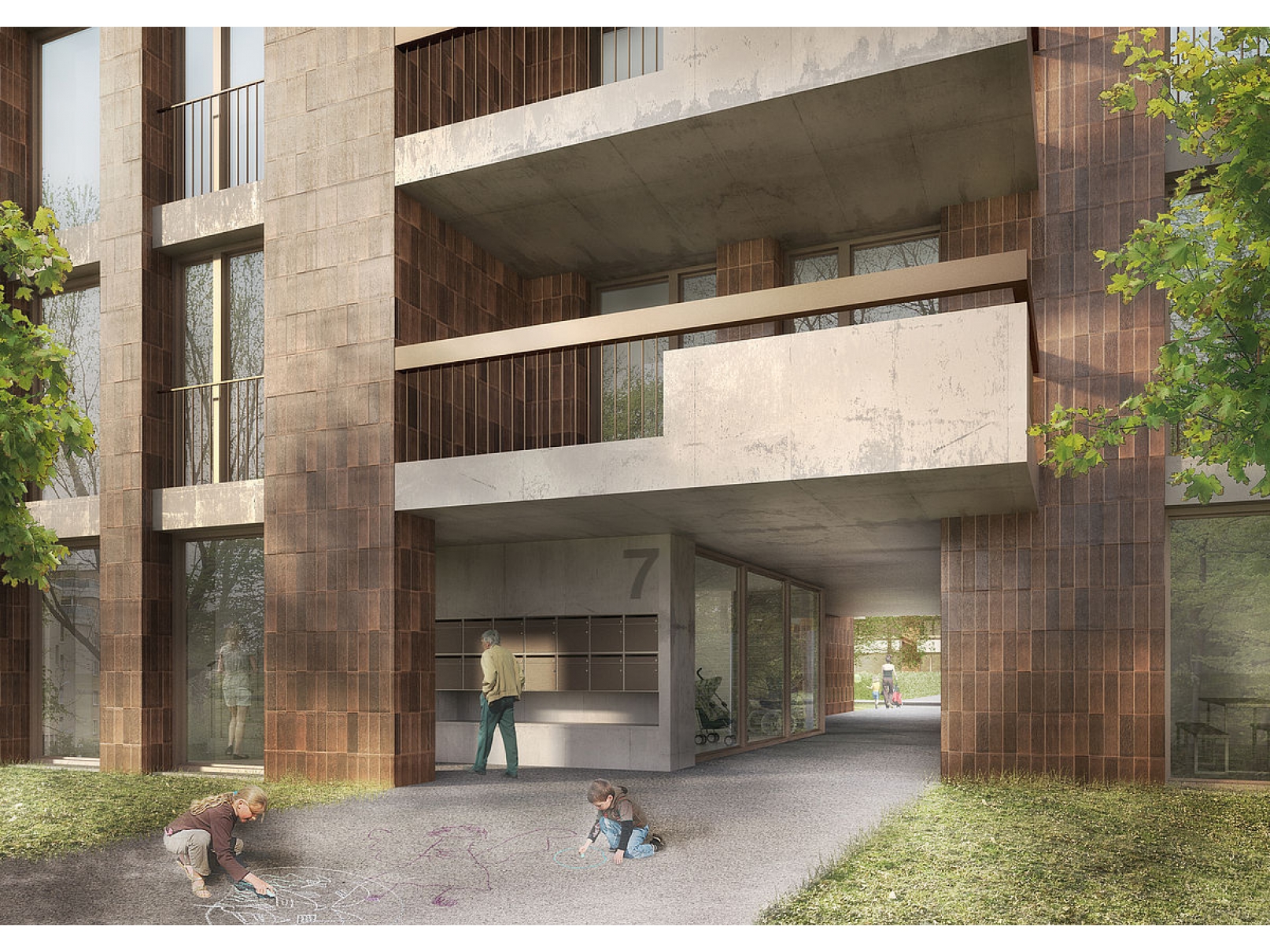 Architektur Projekt Langfurren Wetzikon, stehrenberger architektur, Katharina Stehrenberger
