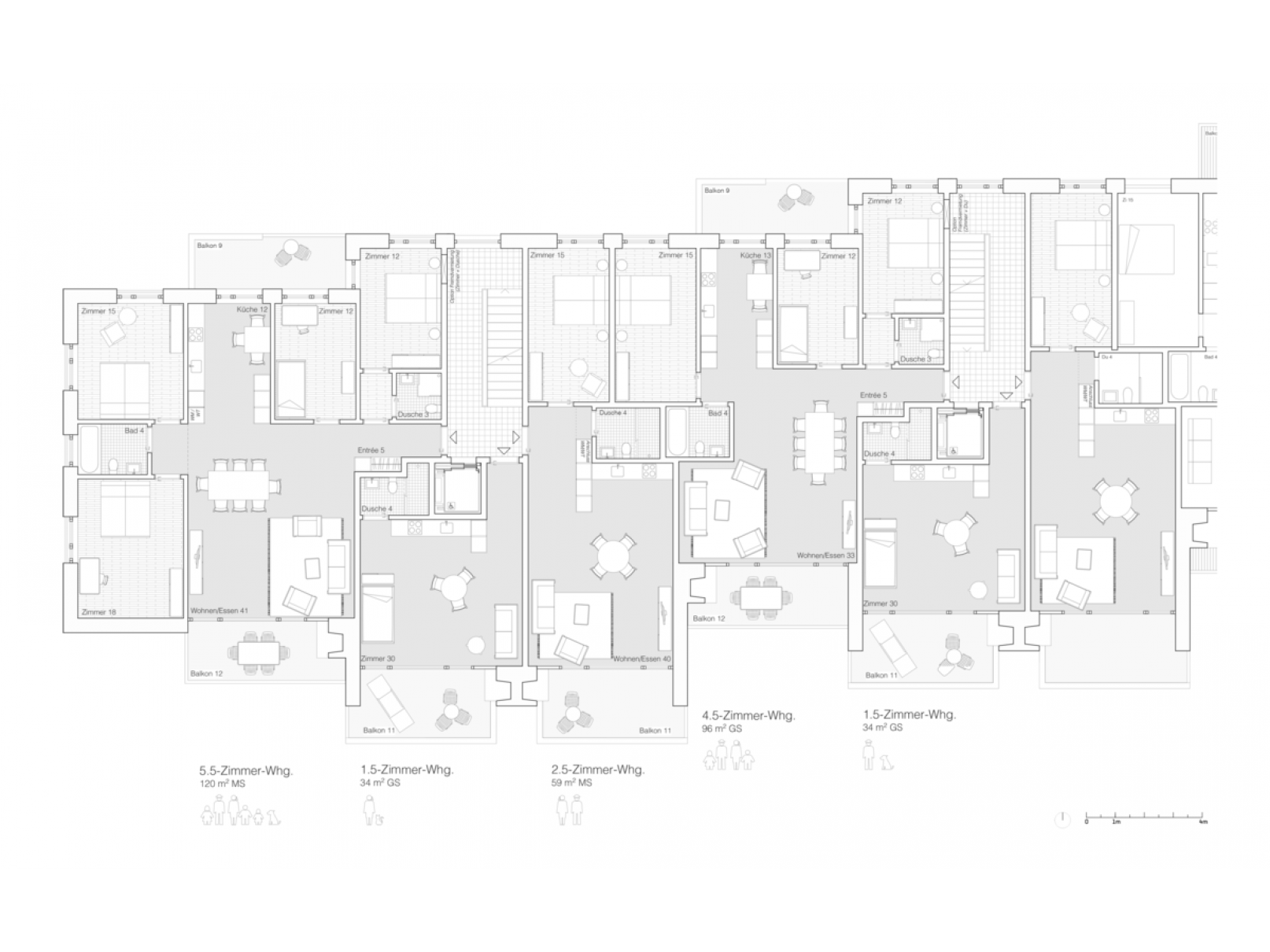 Architektur Projekt Langfurren Wetzikon, stehrenberger architektur, Katharina Stehrenberger