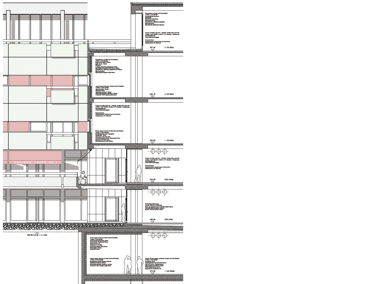Architektur Projekt Postareal, stehrenberger architektur, Katharina Stehrenberger