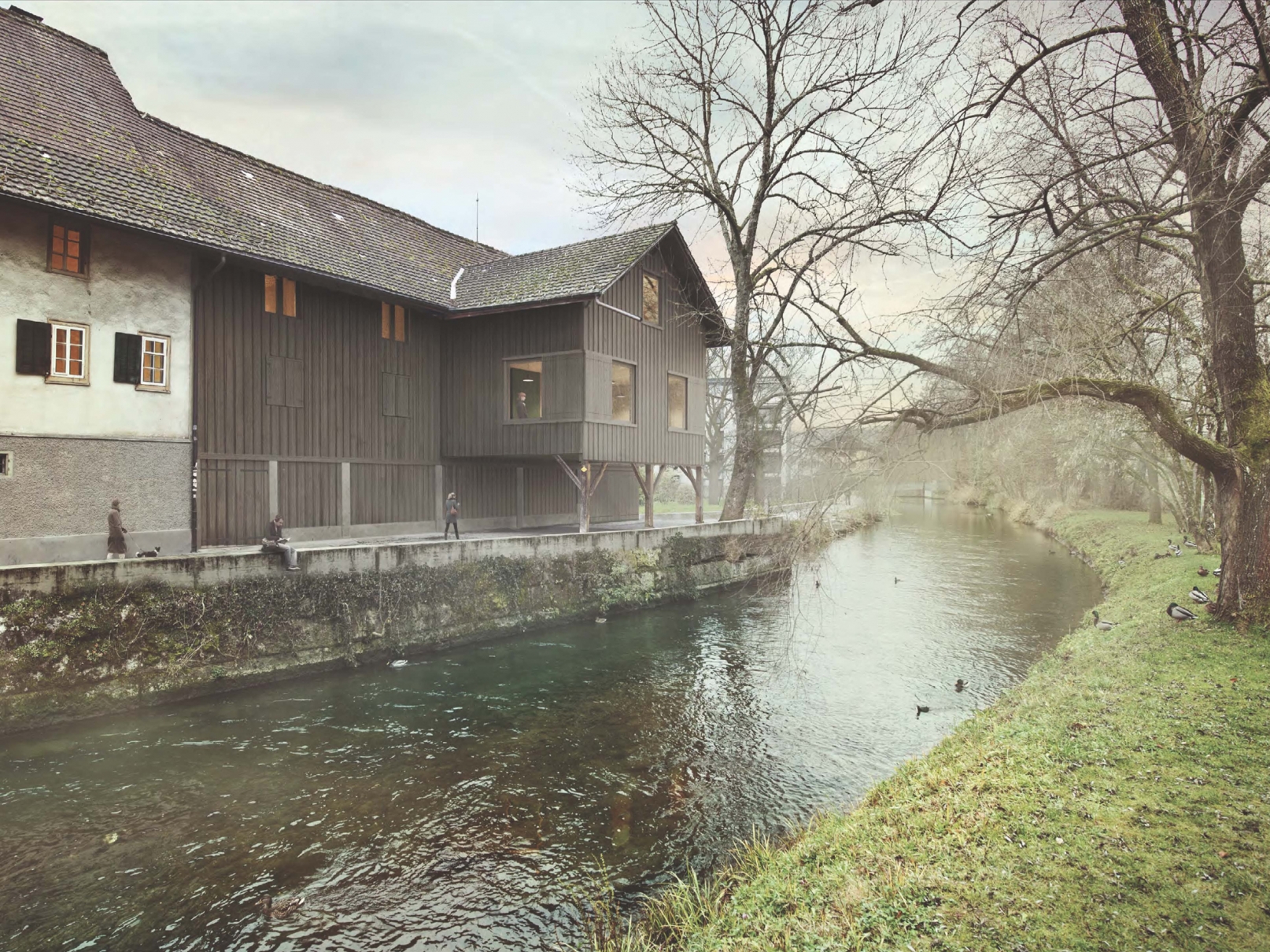 Architektur Projekt Stadtarchiv, stehrenberger architektur, Katharina Stehrenberger