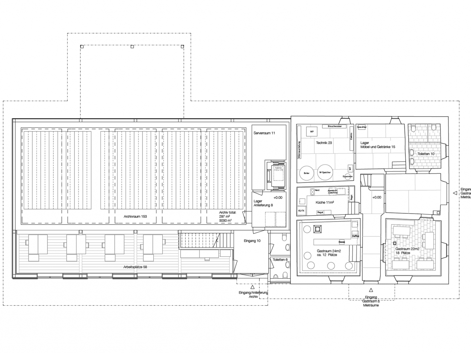 Architektur Projekt Stadtarchiv, stehrenberger architektur, Katharina Stehrenberger